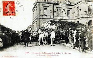 SAIDA - INAUGURATION D UN MONUMENT DE LA LEGION 1910 (10)